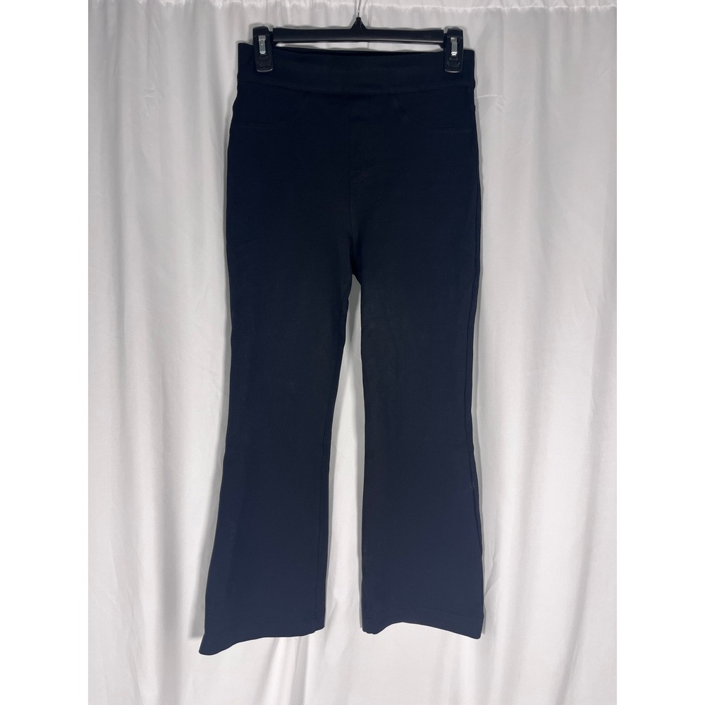SPANX Black Boot-Cut Flare Pants - Picture 3 of 7